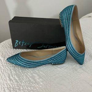 Betsey Johnson Women's Jude Flats Size 9